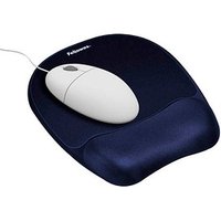 Fellowes Mousepad mit Handgelenkauflage Memory Foam dunkelblau von Fellowes