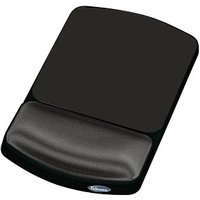 Fellowes Mousepad mit Handgelenkauflage Premium Gel höhenverstellbar schwarz von Fellowes