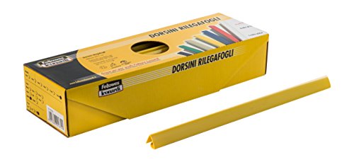 Fellowes Papier-Klemmschiene, Durchmesser 16 mm, 25 Stück gelb Fellowes Papier-Klemmschiene, Durchmesser 16 mm, 25 Stück gelb von Fellowes