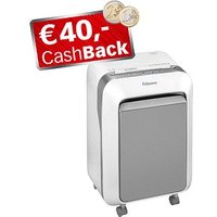 AKTION: Fellowes Powershred LX 211 Aktenvernichter mit Partikelschnitt P-5, 2 x 12 mm, bis 14 Blatt, weiß mit CashBack von Fellowes