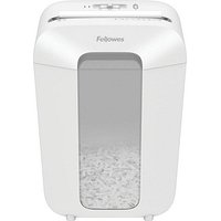 Fellowes Powershred LX70 Aktenvernichter mit Partikelschnitt P-4, 4 x 40 mm, bis 11 Blatt, weiß von Fellowes