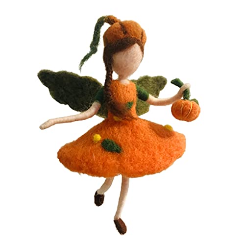 Feltsky Feen-Nadelfilz-Set für Anfänger, inklusive allem, Bastelset für Anfänger, 15 cm Höhe, Orange Feltsky Feen-Nadelfilz-Set für Anfänger, inklusive allem, Bastelset für Anfänger, 15 cm Höhe, Orange von Feltsky