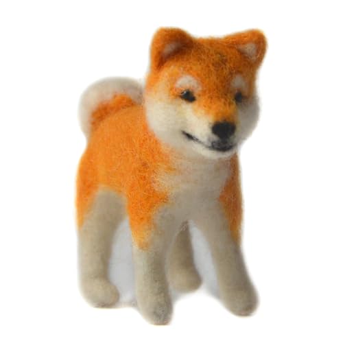 Feltsky Shiba Inu Nadelfilz-Set für Anfänger, einfache Schritte, um mit allem zu machen, Weihnachten für Mama, Oma, Kinder Feltsky Shiba Inu Nadelfilz-Set für Anfänger, einfache Schritte, um mit allem zu machen, Weihnachten für Mama, Oma, Kinder von Feltsky