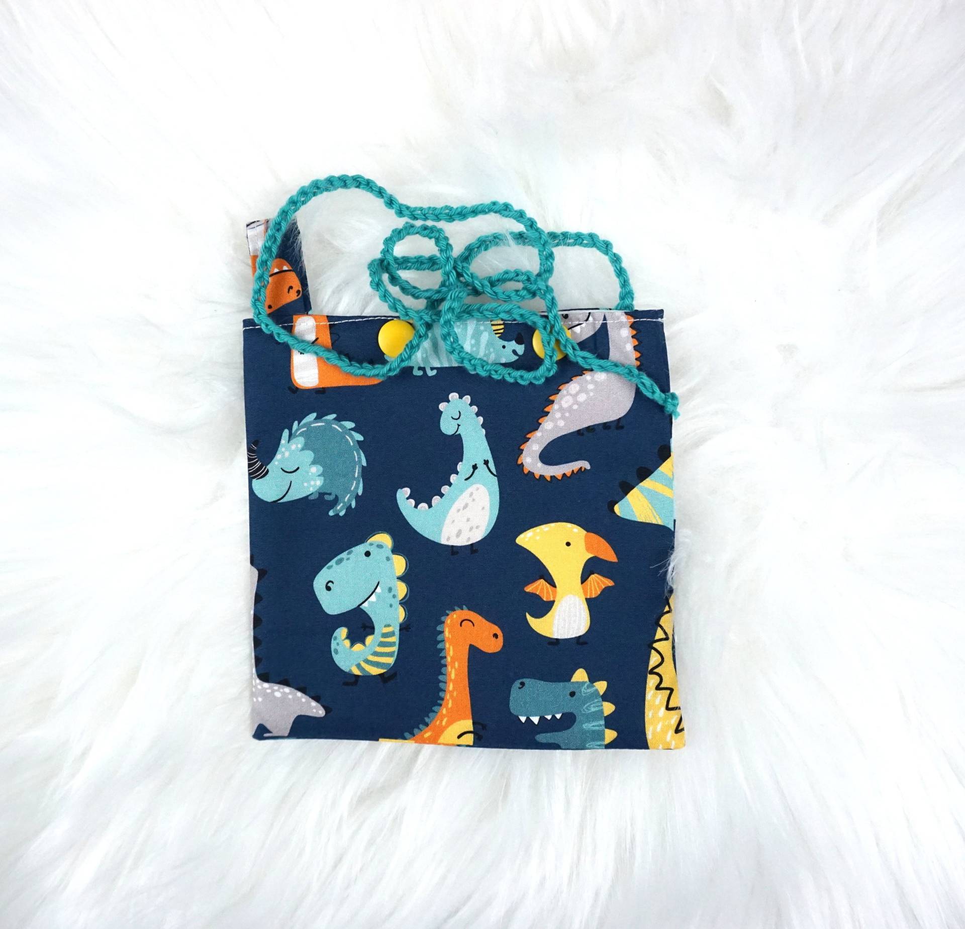 Kleine Kathetertasche - Chemotherapie- Chemo-Tasche Port-Katheter Mit Oder Ohne Druckknöpfe Dinos Blau Kleine Kathetertasche - Chemotherapie- Chemo-Tasche Port-Katheter Mit Oder Ohne Druckknöpfe Dinos Blau von FeludaraDesign