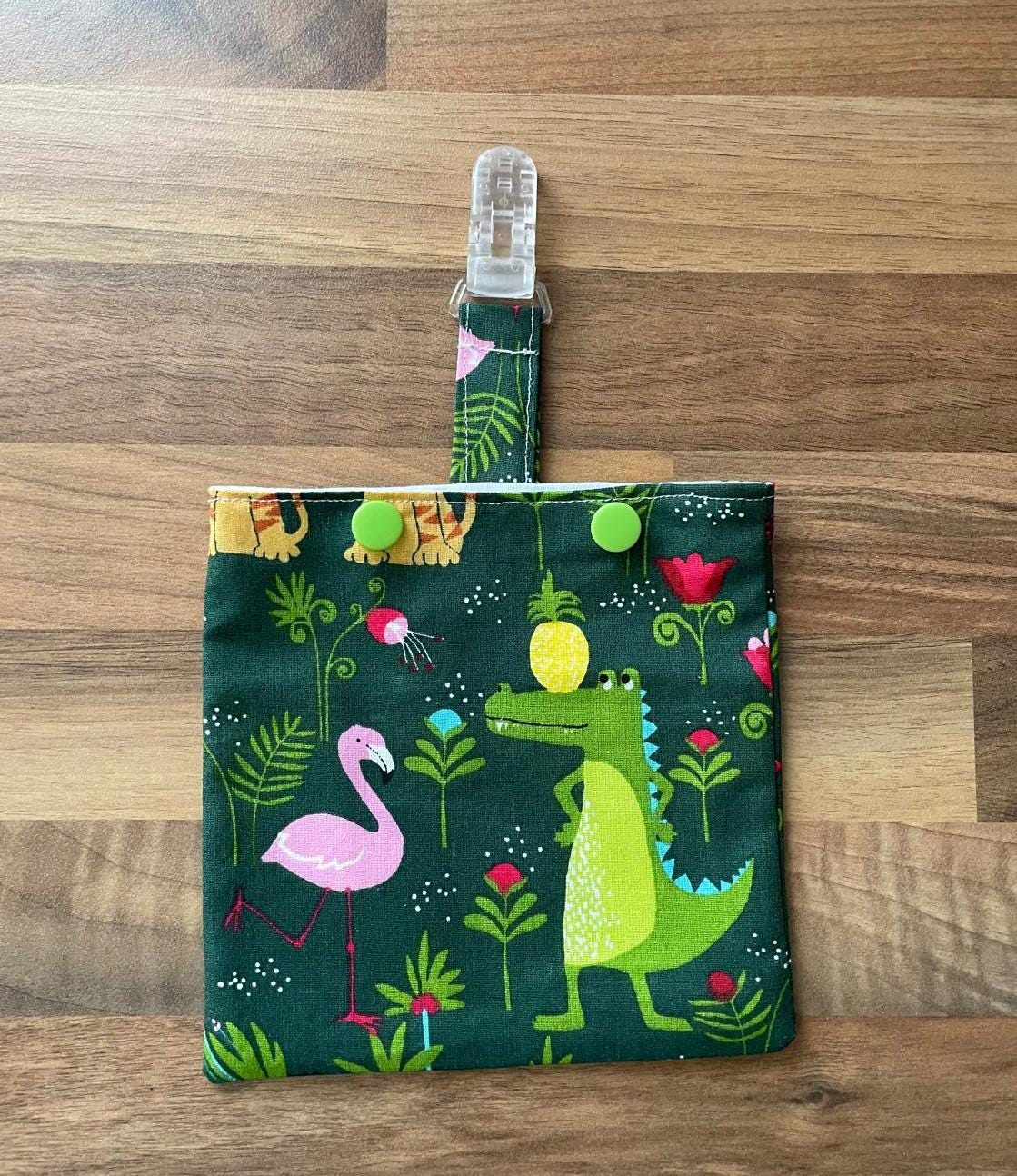 Kleine Kathetertasche Mit Clip - Chemotherapie- Chemo-Tasche Port-Katheter Oder Ohne Druckknöpfe Dschungel Grün Kleine Kathetertasche Mit Clip - Chemotherapie- Chemo-Tasche Port-Katheter Oder Ohne Druckknöpfe Dschungel Grün von FeludaraDesign