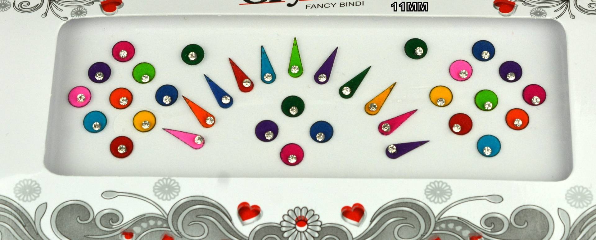 Bunter Teardrop Stein Bindi Verkauf, Mehrfarbige Hochzeits Bindi, Diamant Bindis, Gesichts Tattoo, Bauchtanz Schmuck Tattoos von FeminaDeals