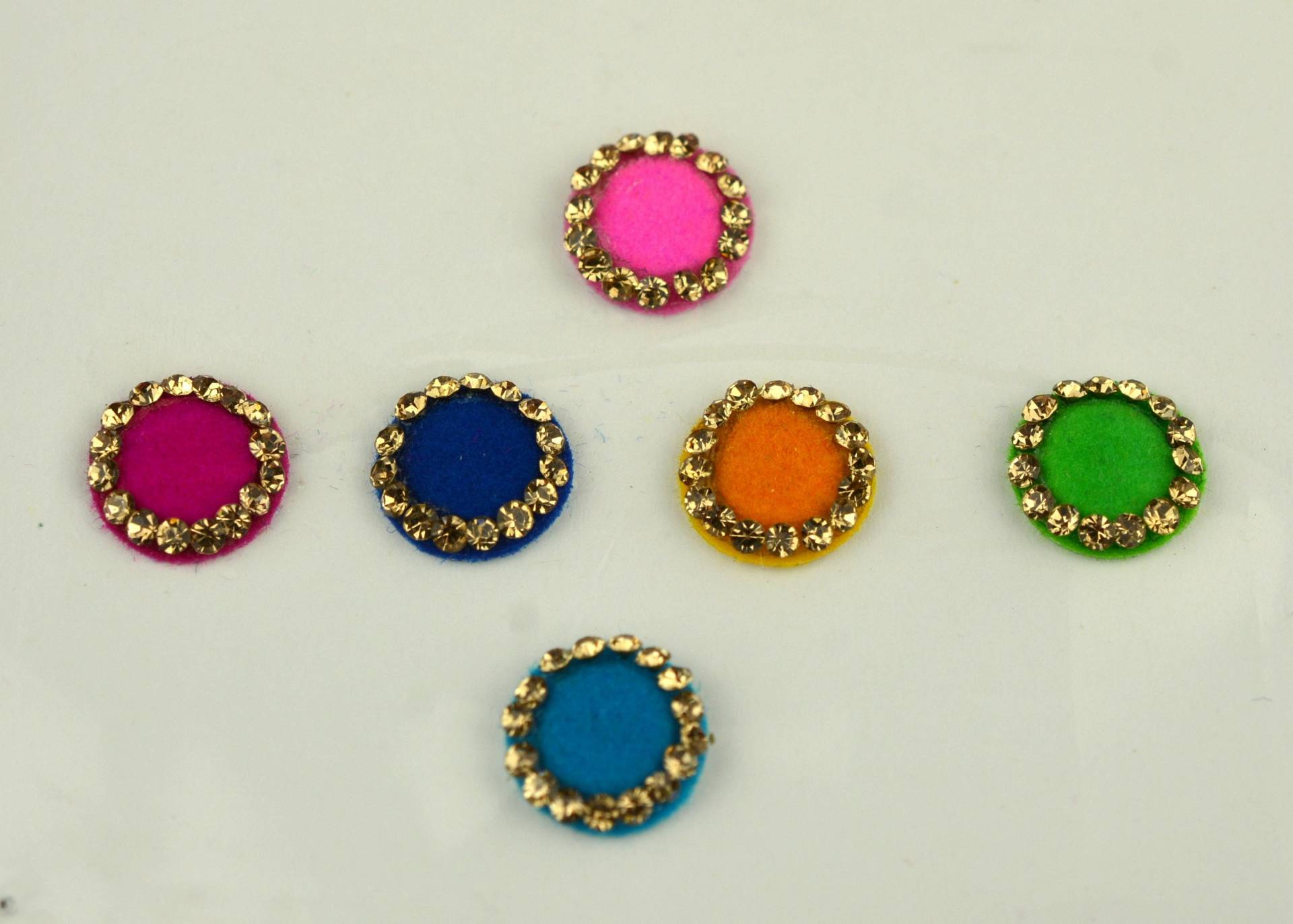 Premium Multi Color Runde Goldene Bindis, Hochzeit Bindis, , Gesicht Bollywood Traditionelle Selbstklebende Aufkleber, Weihnachtsgeschenk Premium Multi Color Runde Goldene Bindis, Hochzeit Bindis, , Gesicht Bollywood Traditionelle Selbstklebende Aufkleber, Weihnachtsgeschenk von FeminaDeals