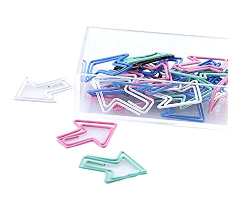 20 PCS Metall Büroklammern, Pfeil Design Kreative benutzerdefinierte Lesezeichen, Mehrere Farben 20 PCS Metall Büroklammern, Pfeil Design Kreative benutzerdefinierte Lesezeichen, Mehrere Farben von Fendawn Strive