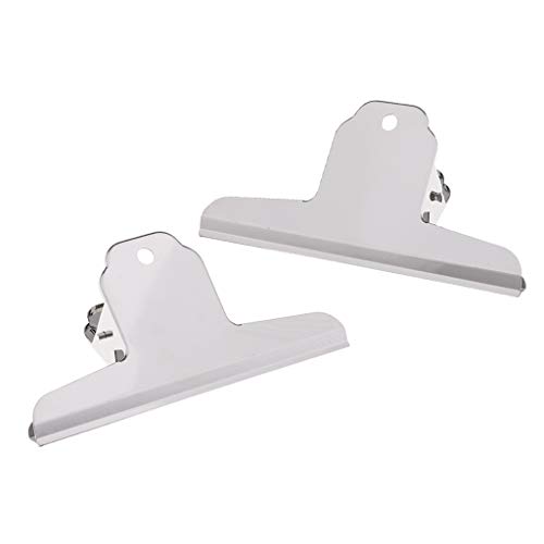 Große Bullenclips, Metall-Binder-Papierklemmen, für Zeichenbrett, Lebensmittel, Poster, Bürobedarf, Schulbedarf (14,5 cm), 2 Stück von FengQingHuaGG
