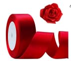 Band zum Basteln, für Blumensträuße, Geschenkverpackungen, Hochzeit, Schleifenherstellung und Valentinstagsdekoration, Rot, 4,8 cm x 48 m Band zum Basteln, für Blumensträuße, Geschenkverpackungen, Hochzeit, Schleifenherstellung und Valentinstagsdekoration, Rot, 4,8 cm x 48 m von Fengek