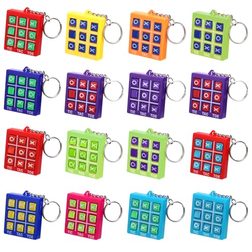 Fentar 16Stk Tic Tac Toe Spiel Schlüsselanhänger Kinder, Mini Rucksack Schlüsselanhänger, Mitgebsel Kindergeburtstag Tik Tak Toe, Party-mitgebsel, Mini Schlüsselanhänger für Jungen Mädchen Gastgesche Fentar 16Stk Tic Tac Toe Spiel Schlüsselanhänger Kinder, Mini Rucksack Schlüsselanhänger, Mitgebsel Kindergeburtstag Tik Tak Toe, Party-mitgebsel, Mini Schlüsselanhänger für Jungen Mädchen Gastgesche von Fentar