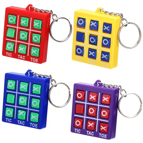 Fentar Tic Tac Toe Spiel Schlüsselanhänger Kinder, 4Stk Mini Rucksack Schlüsselanhänger, Mitgebsel Kindergeburtstag Tik Tak Toe, Party-mitgebsel, Mini Schlüsselanhänger für Jungen Mädchen Gastgeschenk Fentar Tic Tac Toe Spiel Schlüsselanhänger Kinder, 4Stk Mini Rucksack Schlüsselanhänger, Mitgebsel Kindergeburtstag Tik Tak Toe, Party-mitgebsel, Mini Schlüsselanhänger für Jungen Mädchen Gastgeschenk von Fentar