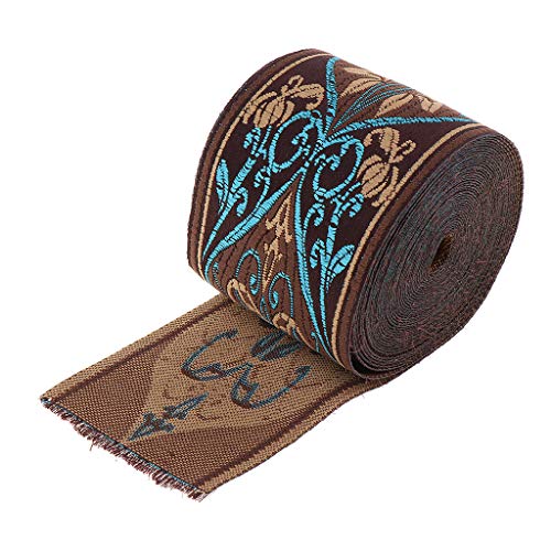 5 Meter Mittelalter Borte Webband Dekoband Zierband Spitzenstoff Spitzenborte für Nähen Handwerk Deko Scrapbooking - 6 cm 5 Meter Mittelalter Borte Webband Dekoband Zierband Spitzenstoff Spitzenborte für Nähen Handwerk Deko Scrapbooking - 6 cm von Fenteer