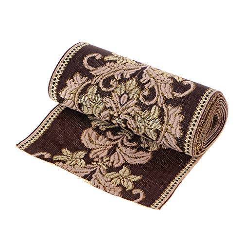Fenteer 5m Ethnische 80mm breit Zierband Spitzenstoff Spitzen für schneidern Deko Scrapbooking, 8CM Fenteer 5m Ethnische 80mm breit Zierband Spitzenstoff Spitzen für schneidern Deko Scrapbooking, 8CM von Fenteer