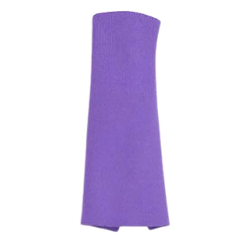 Fenteer 1/12 Figurbetontes Kleid, ärmellose Kleidung, Cosplay-Kleid, lässiges Mini-Maxikleid für 6 Zoll weibliche Puppen, Figurenkostüm, Hellviolett von Fenteer