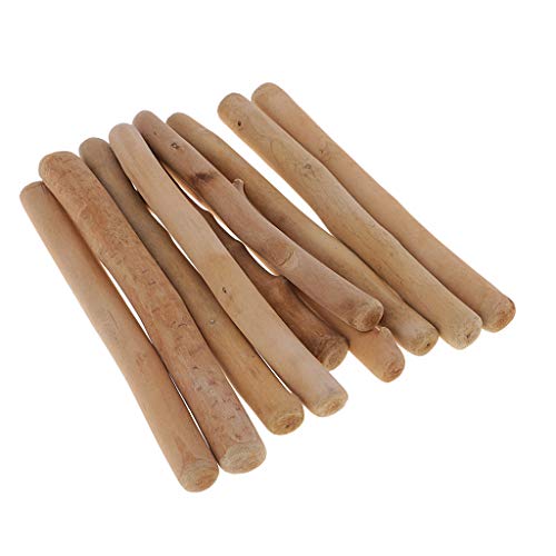 Fenteer 250g / Pack Treibholz Natürliche Holzstab Holzstäbe Rundstab Bastelstäbe Rundstäbe Holz Sticks, Stick, 19,5 cm von Fenteer