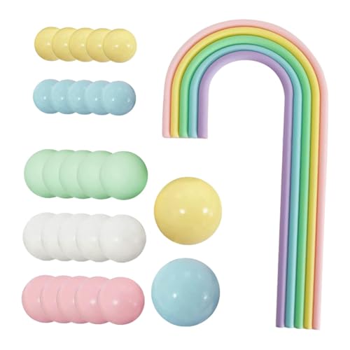 Fenteer 28x Regenbogen Kuchen Topper Party Dekoration für Lehre Showe von Fenteer