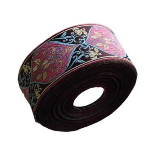 Fenteer 5 Meter Mittelalter Borte Webband Dekoband Zierband Spitzenstoff Spitzenborte für Nähen Handwerk Deko Scrapbooking - 6 cm Fenteer 5 Meter Mittelalter Borte Webband Dekoband Zierband Spitzenstoff Spitzenborte für Nähen Handwerk Deko Scrapbooking - 6 cm von Fenteer