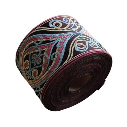 Fenteer 5 Meter Mittelalter Borte Webband Dekoband Zierband Spitzenstoff Spitzenborte für Nähen Handwerk Deko Scrapbooking - 9 cm Fenteer 5 Meter Mittelalter Borte Webband Dekoband Zierband Spitzenstoff Spitzenborte für Nähen Handwerk Deko Scrapbooking - 9 cm von Fenteer