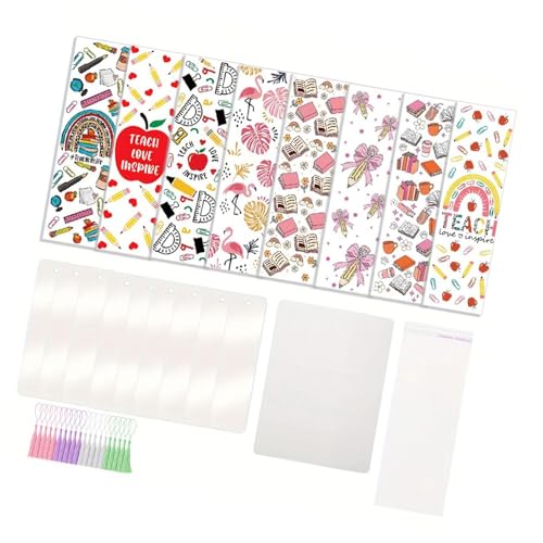 Fenteer Acryl Lesezeichen, Seitenmarkierungen, Transparent, 16 Sets für DIY Bastelarbeiten, Geschenkanhänger Zum Schulabschluss, Durchsichtige Acryl Lesezeich, Stil c Fenteer Acryl Lesezeichen, Seitenmarkierungen, Transparent, 16 Sets für DIY Bastelarbeiten, Geschenkanhänger Zum Schulabschluss, Durchsichtige Acryl Lesezeich, Stil c von Fenteer