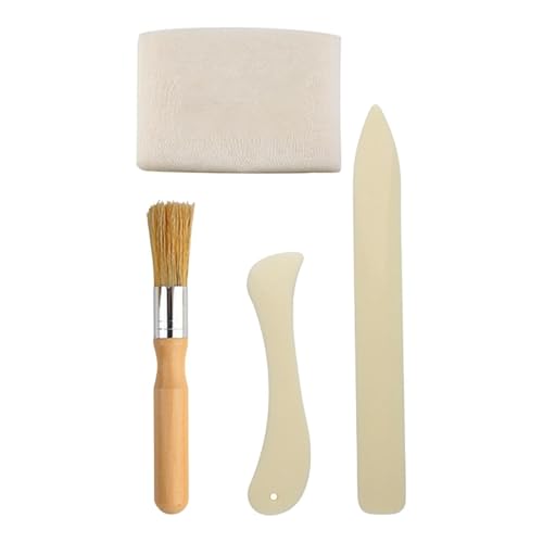 Fenteer Buchbindetuch Set, Reparaturtuch, Buchbinde Set, Material Set, Starter Werkzeug Set für Alte Bücher, DIY Buchbinden, Scrapbook, 200 cm Stoffset von Fenteer