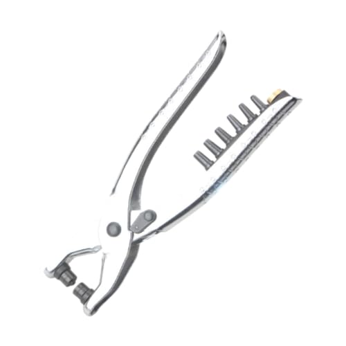 Fenteer Grommet Ösenplier Werkzeug Stanze Multifunktional Lederloch Loch -Loch -Loch -Loch -Loch -Öle -Hände für Uhrenbandtasche von Fenteer
