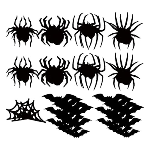 Fenteer Halloween 3D Fledermaus Wandaufkleber, Leuchtende Fensteraufkleber Fledermaus Wanddekor, für den Innenbereich, Urlaub, Bauernhaus, 42 StÜcke Fenteer Halloween 3D Fledermaus Wandaufkleber, Leuchtende Fensteraufkleber Fledermaus Wanddekor, für den Innenbereich, Urlaub, Bauernhaus, 42 StÜcke von Fenteer
