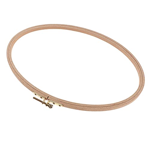 Fenteer Holz Oval Stickrahmen schneidern Sticken Ring Hoop, Holz, 295 x 200 mm Fenteer Holz Oval Stickrahmen schneidern Sticken Ring Hoop, Holz, 295 x 200 mm von Fenteer