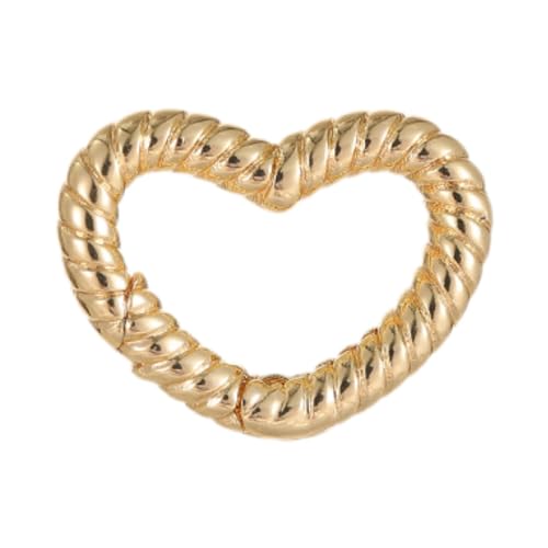 Fenteer Hummerverschluss Fastener Clip Leichtes Handwerk tragbare Dekoration DIY -Anschluss Schnappschreiber für Bangle Party Geschenk Geburtstag Halskette, Herz Weben Fenteer Hummerverschluss Fastener Clip Leichtes Handwerk tragbare Dekoration DIY -Anschluss Schnappschreiber für Bangle Party Geschenk Geburtstag Halskette, Herz Weben von Fenteer