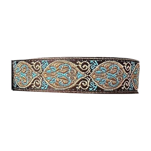 Fenteer Jacquard Trimmnähte Materialnähung Kleidung Accessoires Dekoration Gegenstände Dekorative DIY Basteltextilien machen gestickt, Gelb Fenteer Jacquard Trimmnähte Materialnähung Kleidung Accessoires Dekoration Gegenstände Dekorative DIY Basteltextilien machen gestickt, Gelb von Fenteer