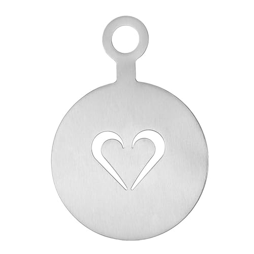 Fenteer Kaffee Dekoration Schablone Backmalerei Werkzeuge Diy Basteldekor Kuchen Stempeln Dekorieren Schablone für Milchpulver Küche, Herz Fenteer Kaffee Dekoration Schablone Backmalerei Werkzeuge Diy Basteldekor Kuchen Stempeln Dekorieren Schablone für Milchpulver Küche, Herz von Fenteer