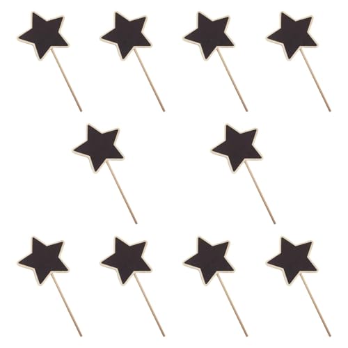 Fenteer Kreidetafelschilder, Tischschild, Kreidetafel, 10 Stück, ideales Geschenk, Holz, vielseitig, Preisschilder, Tafelschild für, 8.8 X 8 X 11 Cm Fenteer Kreidetafelschilder, Tischschild, Kreidetafel, 10 Stück, ideales Geschenk, Holz, vielseitig, Preisschilder, Tafelschild für, 8.8 X 8 X 11 Cm von Fenteer