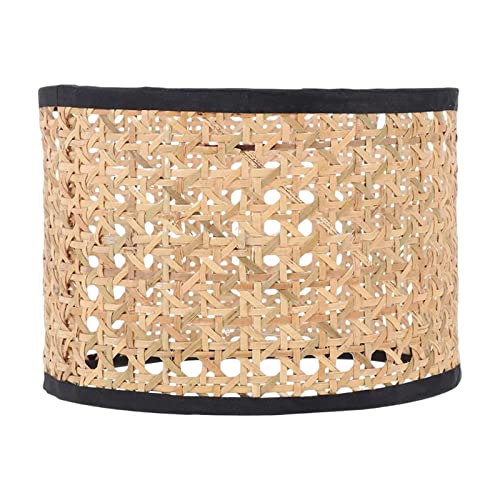 Fenteer Lampenschirm aus Rattan, Deckenleuchte, Dekor, Droplight, rustikaler Lampenschirm, zum Aufhängen, Pendelleuchte, Abdeckung für Zuhause, Tischlampe, 25 cm x 15 cm Fenteer Lampenschirm aus Rattan, Deckenleuchte, Dekor, Droplight, rustikaler Lampenschirm, zum Aufhängen, Pendelleuchte, Abdeckung für Zuhause, Tischlampe, 25 cm x 15 cm von Fenteer