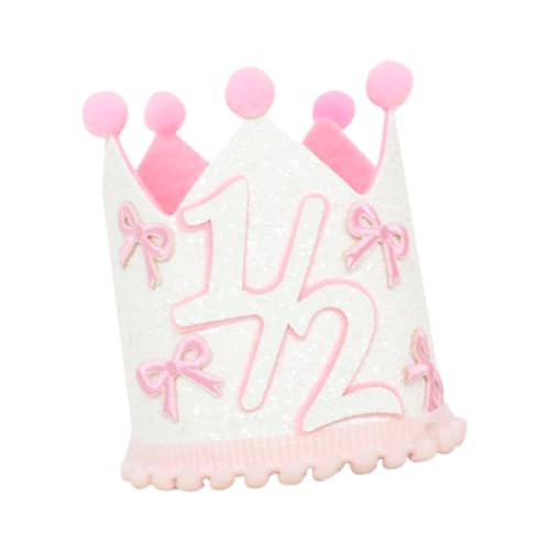 Fenteer Mädchen 1/2 Geburtstagshut Kopfbedeckung 6 Monate Ornament Dekorative Kostümzubehör Babyparty Party Hüte Geburtstagdekorationen Fenteer Mädchen 1/2 Geburtstagshut Kopfbedeckung 6 Monate Ornament Dekorative Kostümzubehör Babyparty Party Hüte Geburtstagdekorationen von Fenteer