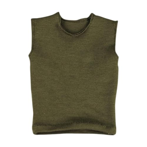 Fenteer Männer Figuren T-Shirt Ärmellose Weste 1/6 Skala Mode Mini Puppe Kleidung fürfür 12in Puppe Modell Männliche Action-Figuren Zubehör, GrÜn Fenteer Männer Figuren T-Shirt Ärmellose Weste 1/6 Skala Mode Mini Puppe Kleidung fürfür 12in Puppe Modell Männliche Action-Figuren Zubehör, GrÜn von Fenteer