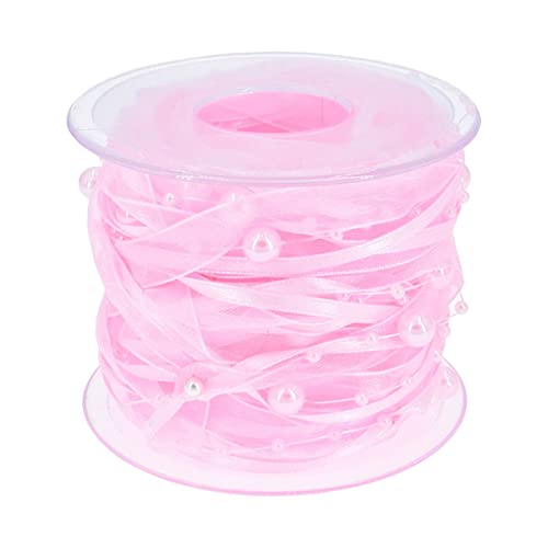 Fenteer Perlenband Chiffon Wickelrolle Applikation Perlen Zum Nähen Von Kleidung Party Rosa 2 Fenteer Perlenband Chiffon Wickelrolle Applikation Perlen Zum Nähen Von Kleidung Party Rosa 2 von Fenteer