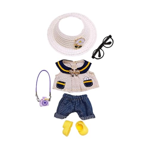 Fenteer Plüsch Puppe Kleidung Mode DIY weiche gefüllte Spielzeug Kleidung Mädchen Geschenke, Lila Kamera Fenteer Plüsch Puppe Kleidung Mode DIY weiche gefüllte Spielzeug Kleidung Mädchen Geschenke, Lila Kamera von Fenteer