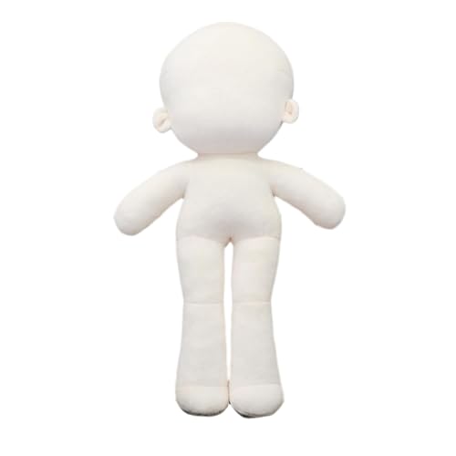 Fenteer Plüschpuppe Blankokörper Kollektion Geschenke Schaufensterpuppe Niedliche tragbare Kleidung Kunsthandwerk Kreative Kleidung Display, Normaler Körper von Fenteer