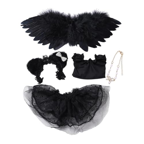 Fenteer Puppenkleidung Set Puppenkleidung komfortable süße Plüschpuppenzubehör für Kinder Doll Outifits Mini Doll Kleidung für 17 cm Puppe von Fenteer
