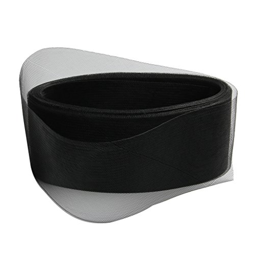 Fenteer Rosshaar Bordüre Trim Roßhaar Zopf Band für Brautkleider, Röcke, Haarteile,Schwarz, 10cm Fenteer Rosshaar Bordüre Trim Roßhaar Zopf Band für Brautkleider, Röcke, Haarteile,Schwarz, 10cm von Fenteer