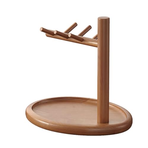 Fenteer Schlüsselhalter für den Eingangstisch, multifunktionaler nordischer Schlüsselständer aus Holz für Schmuck, Organizer für Kommode und Küche, Style C Fenteer Schlüsselhalter für den Eingangstisch, multifunktionaler nordischer Schlüsselständer aus Holz für Schmuck, Organizer für Kommode und Küche, Style C von Fenteer