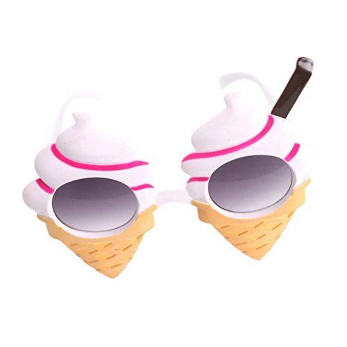 Fenteer Sonnenbrille Spaßbrillen Brillen Kostüm-Accessoire für Geburtstag Party, Eiscreme Fenteer Sonnenbrille Spaßbrillen Brillen Kostüm-Accessoire für Geburtstag Party, Eiscreme von Fenteer