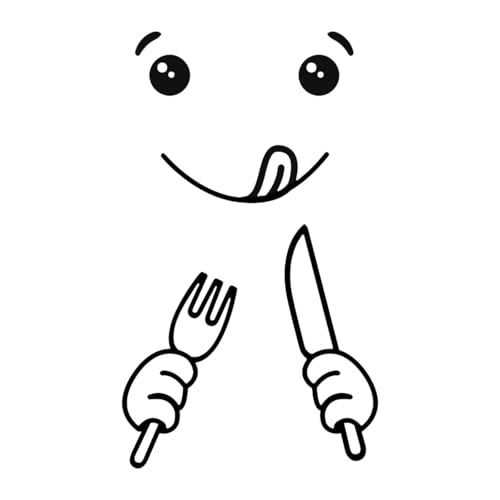 Fenteer Wandtastkal Smile Face Kühlschrank Aufkleber Süßes PVC, lustiges, dekoratives Wandbild, Wandkunstdekor für Kühlschrank Küche Hintergrund Fenteer Wandtastkal Smile Face Kühlschrank Aufkleber Süßes PVC, lustiges, dekoratives Wandbild, Wandkunstdekor für Kühlschrank Küche Hintergrund von Fenteer