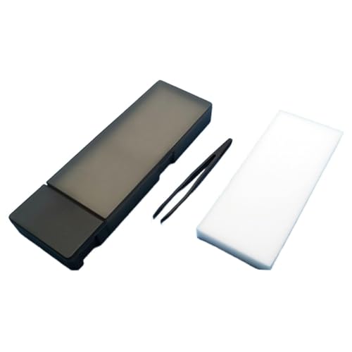 Fenteer Wasserabziehbilder-Aufkleber-Box mit Aufkleber-Pinzette, Aufkleber-Einweich-Trenn-Reparatur-Hobby-Modell-Werkzeugset, Feuchtigkeitsbox Fenteer Wasserabziehbilder-Aufkleber-Box mit Aufkleber-Pinzette, Aufkleber-Einweich-Trenn-Reparatur-Hobby-Modell-Werkzeugset, Feuchtigkeitsbox von Fenteer
