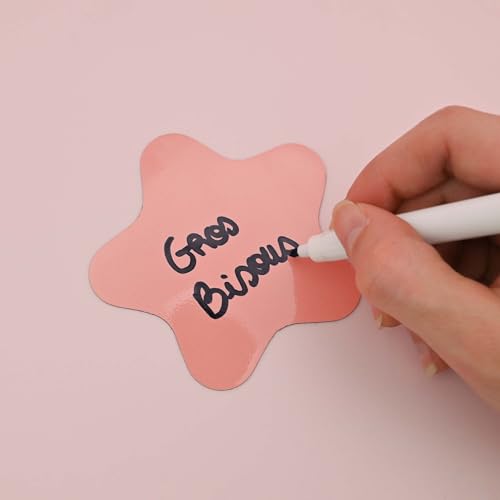 FERFLEX - Magnetische Notizzettel - Erdbeere - Für alle magnetischen Oberflächen geeignet - Hausdekoration - Filzstift inklusive FERFLEX - Magnetische Notizzettel - Erdbeere - Für alle magnetischen Oberflächen geeignet - Hausdekoration - Filzstift inklusive von Ferflex