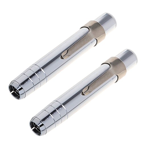 Feriany 2 PCS Silber Aluminiumlegierung Kreide Keeper Holder Feriany 2 PCS Silber Aluminiumlegierung Kreide Keeper Holder von Feriany