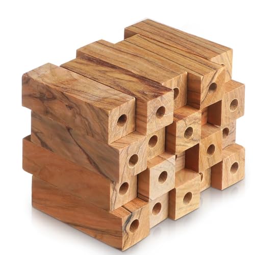 Feriany Holzstift-Dreh-Kit, 20 Vorgebohrte 7-Mm-Holzstiftblanks für DIY- und Stiftherstellung Feriany Holzstift-Dreh-Kit, 20 Vorgebohrte 7-Mm-Holzstiftblanks für DIY- und Stiftherstellung von Feriany