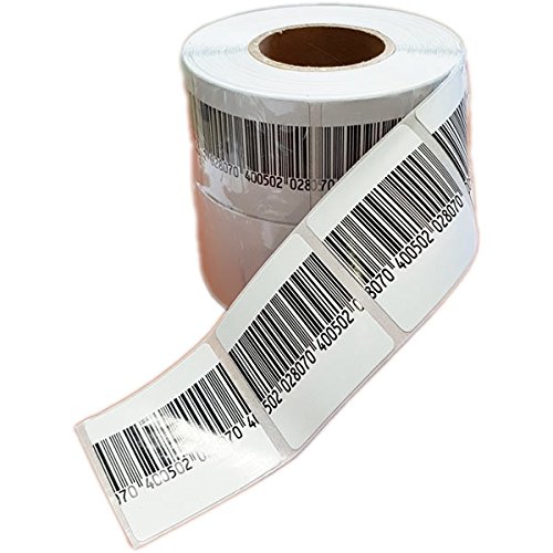 FERLABEL Diebstahlschutz-Etikett 4 x 4 (40 x 40 mm) deaktivierbar, Funkfrequenz RF 8,2 MHz (Packung mit 1.000 Etiketten) von Ferlabel