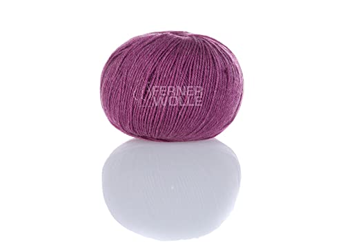 Ferner Wolle Merinowolle Seide Vielseitige V908, 50g weiche Premium Sockenwolle mit Seide und Merino zum Stricken & Häkeln von Ferner Wolle