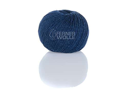 Ferner Wolle Merinowolle Seide Vielseitige V910, 50g weiche Premium Sockenwolle mit Seide und Merino zum Stricken & Häkeln von Ferner Wolle